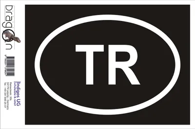 Produktbild von Aufkleber / Autoaufkleber - JDM / Die cut / Auto / OEM - Türkei TR - 160x110mm rot - Heckscheibe / Heckscheibenaufkleber