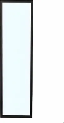 Produktbild von GIFTDECOR | Spiegel für Türen - 30 x 120 cm - schwarz - Holz Metall