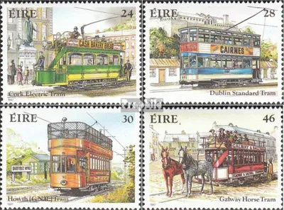Produktbild von Briefmarken Irland 1987 Mi 615-618 (kompl.Ausg.) postfrisch Verkehrswesen