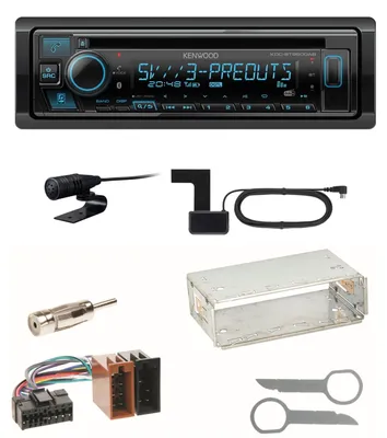Produktbild von Kenwood KDC-BT950DAB Bluetooth Digitalradio Einbauset für Mercedes A C M Klasse