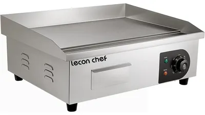 Elektrische Barbecue 3300 W, 540x300 mm, antihaftbeschichtet, Edelstahl