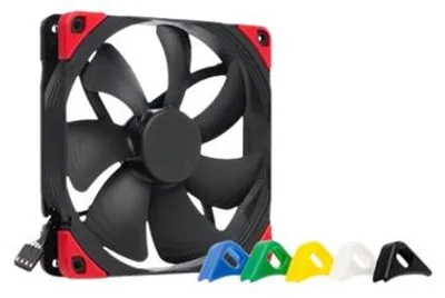 Produktbild von noctua NF-A14 PWM CH,BK,S NF-A14 PWM chromax,black,swap Computergehäuse Ventilator 14 cm Schwarz