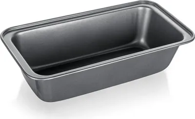 Obrázok produktu pre Forma na pečenie chleba alebo koláčov, obdĺžniková, podlhovastá, z uhlíkovej ocele 27x13,5 cm