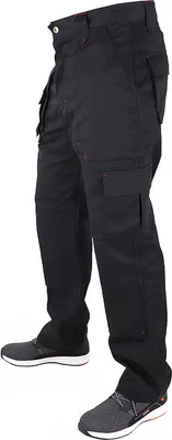 Produktbild von Lee Cooper Hose LCPNT206 Men's Workwear Cargo Trouser Black-W32-L31