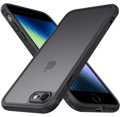 Immagine prodotto di Custodia in silicone Dunne per iPhone SE 3/2 e 8/7 - Nera