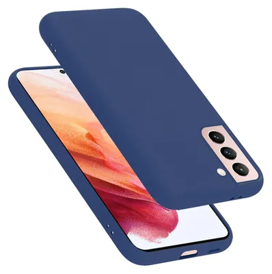 Immagine prodotto di Cadorabo custodia protettiva per Samsung Galaxy S22 custodia in blu telefono cellulare Custodia Cover TPU Etui