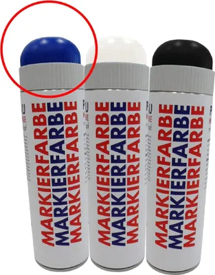 Produktbild von Markierungsspray 'PB'   Leucht-Blau 500 ml