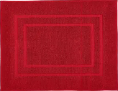 Produktbild von Kleine Wolke Frottiervorleger PLAZA Rot 60 x 80 cm
