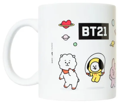 Obrázok produktu pre Kubek ERIK BT21 Characters 330ml - Oryginalny, Ergonomiczny, Praktyczny Upominek