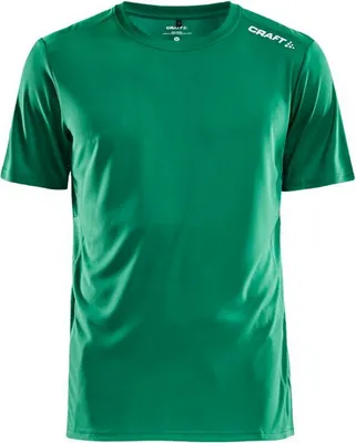 Productafbeelding van Craft - "Rush" T-shirt voor heren, korte mouwen, model BC5093 (maat S) (groene kleur)