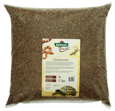 Reptilien-Einstreu Korkgranulat 20 l
