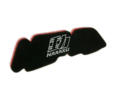 Produktbild von Naraku Luftfiltereinsatz Double Layer kompatibel mit Piaggio (1998-)