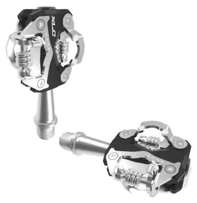 Imagen del producto de Pedales XLC PD-S15 para bicicleta de montaña, sistema SPD, color  y plateado, referencia 2501835500