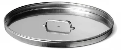 Immagine prodotto di Galleggiante ad olio enologico con maniglia in acciaio inox per fusti contenitori olio - 100 lt - Ø 37 cm