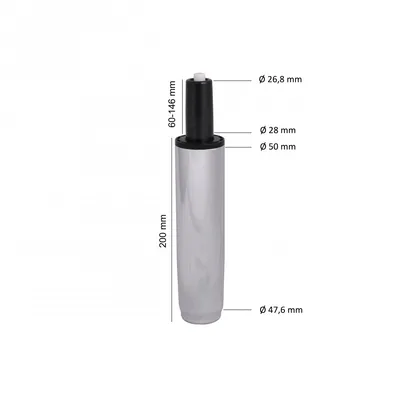 Immagine prodotto di Sedia da ufficio con molla a gas PRESSIONE GAS MOLLA A GAS 195mm /