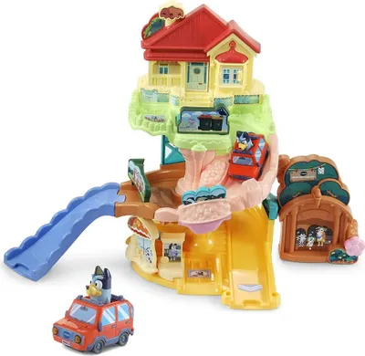 Zdjęcie produktu dla Vtech Cars Tut Tut Bluey Family House + Family Car Wersja angielska Wielokolorowy Wielokolorowy Jeden rozmiar
