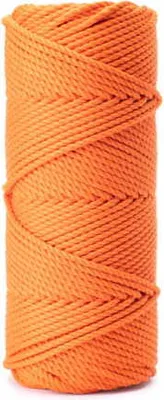 Produktbild von Makrameegarn 3 mm 100 m 3-fädig, viele Farben, Baumwollgarn, Baumwollkordel 3 mm 3-lagig, Makrameekordel, Makrameekordel, Baumwollkordel, Baumwollkord