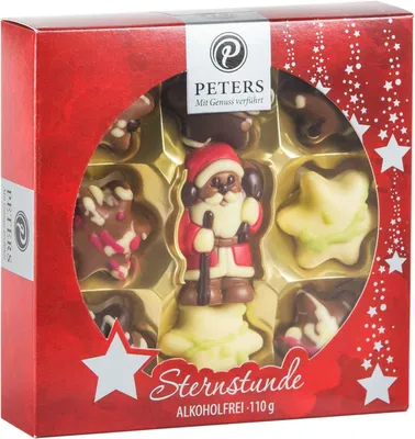 Produktbild von Peters Sternstunde alkoholfrei Weihnachtstrüffelmischung 110g