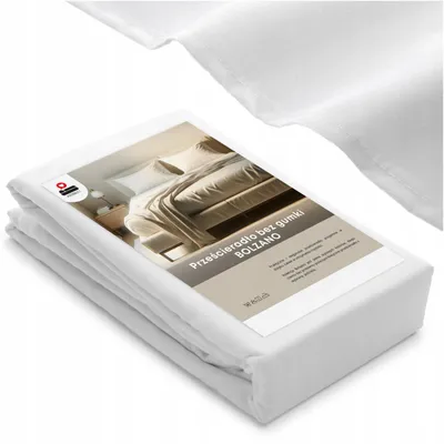 Produktbild von Łóżkoholicy Bettlaken ohne Gummizug 200x220 Baumwollsatin
