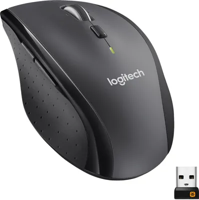Obrázek produktu pro Logitech LGT-M705S, Pro praváky, Optický, RF bezdrátový, 1000 DPI, Tmavě šeda