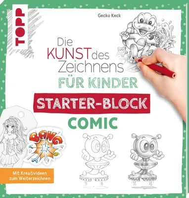 Produktbild von Die Kunst des Zeichnens für Kinder Starter-Block - Comic