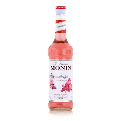Zdjęcie produktu dla Monin Syrop Bubble Gum 700ml - Syrop do koktajli, koktajli mlecznych i kawy (1 opakowanie)
