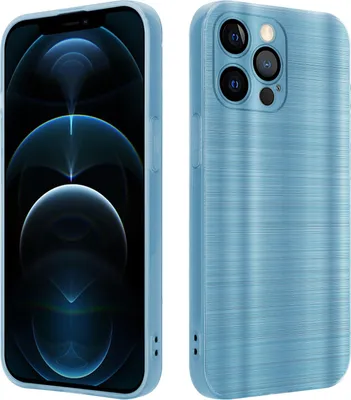 Obrázek produktu pro Cadorabo Case for Apple iPhone 12 PRO Protective Case in Turquoise Kryt mobilního telefonu TPU Silikonové pouzdro Case
