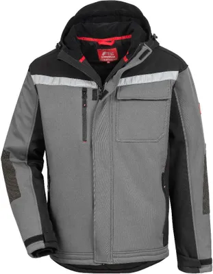 Produktbild von NITRAS Winter Softshelljacke gefüttert Gr. XL grau