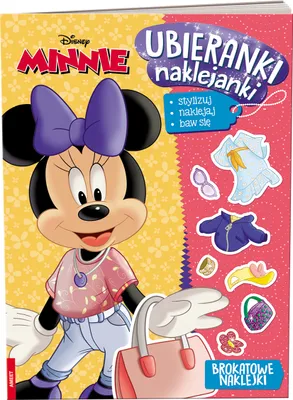 Produktbild von Minnie Ubieranki Naklejanki dla Dzieci