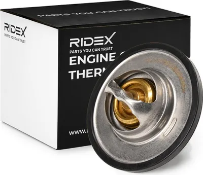 Produktbild von RIDEX Thermostat Kühlmittel 82°C für VW POLO (9N) Polo Schrägheck (6R1, 6C1) für AUDI A4 Avant (8K5, B8) A6 Avant (4F5, C6) für SKODA Octavia II Combi