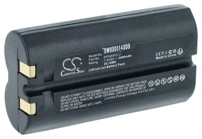 Produktbild von vhbw Akku kompatibel mit Intermec 6804, 681, 6808, PB4, PB20A, 680, 600, MF4, 782T, PW40 Barcodescanner POS (3400 mAh, 7,4 V, Li-Ion)