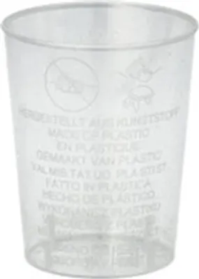 Produktbild von Papstar Schnapsgläser glasklar 4cl 40 Stück