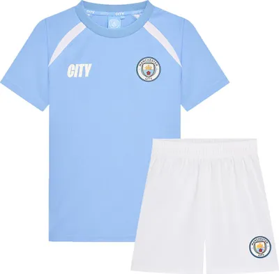 Produktbild von Manchester City Fußball Trikot Set Heim - 2025-2026 - Kind - 116