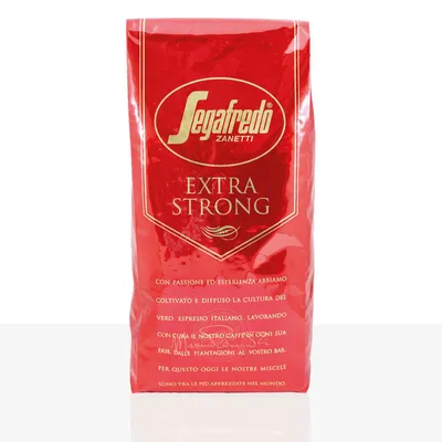 Produktbild von Segafredo Extra Strong Espresso - 8 x 1kg Kaffeebohnen