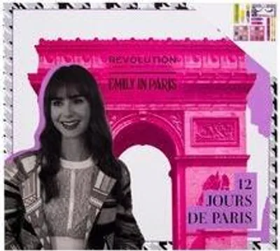 Zdjęcie produktu dla Makeup Revolution - Kalendarz adwentowy Emily In Paris 12 Jours De Paris - Dárková sada 1.0ks