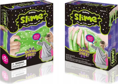 Zdjęcie produktu dla Slime Świecący W Ciemności Masa Zrób To Sam Zestaw Do Robienia Glutów