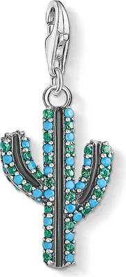 Produktbild von Thomas Sabo Charm-Anhänger Kaktus türkis 1679-667-6