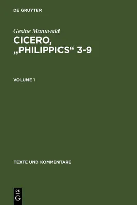 Produktbild von Cicero, "Philippics" 3-9