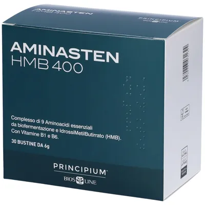 Immagine prodotto di Principium Aminasten Hmb400 Biosline 30 Bustine