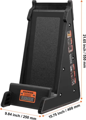 Immagine prodotto di Livellatore per scale VEVOR, strumento di livellamento per scale in PP con capacità di carico di 380 libbre, imbuto di inclinazione, stabilizzatore per scale con magazzino, piattaforma stabile facile da usare