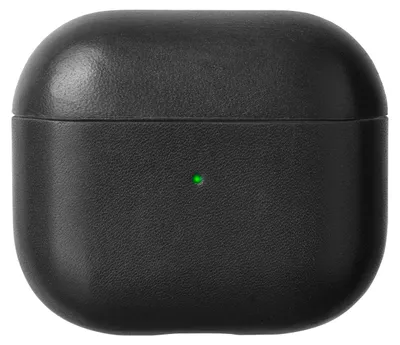 Produktbild von NATIVE UNION, Schutzhülle für AirPods 3. Generation aus Leder, Schwarz