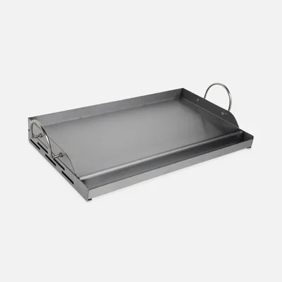 Produktbild von sweeek - Plancha Grillplatte, 55cm - Edelstahl