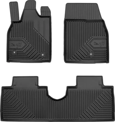 Immagine prodotto di Tappetini in gomma No.77 per Ford Mustang Mach-E 2020-2025 TPE nero 3 pz