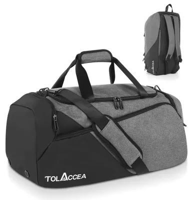 Image de Sac de sport de 47 litres avec compartiment à chaussures et compartiment humide