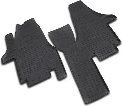 Produktbild von AD Tuning Gummi Fußmatten Set für VW T5 Multivan, Bj. 2004-