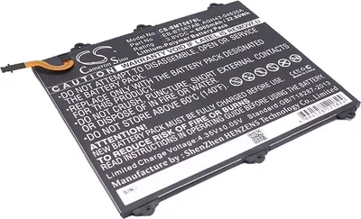 Immagine prodotto di TECHTEK Batteria compatibile con [Samsung] Galaxy Tab E 9.6 XLTE, SM-T560NU, SM-T567, SM-T567V sostituisce EB-BT567ABA, per GH43-04535A