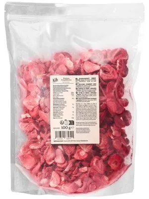 Produktbild von KoRo Gefriergetrocknete Erdbeerscheiben 100g