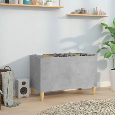 Produktbild von The Living Store Plattenschrank Betongrau 74,5x38x48 cm Holzwerkstoff