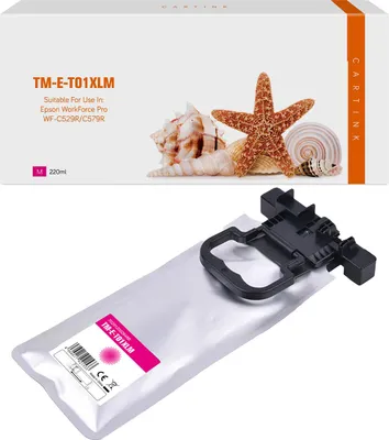 Produktbild von magenta Tinte/Tintenpatrone 4.2-C13T01D300 kompatibel mit Epson C13T01D300  Seiten: 20.000