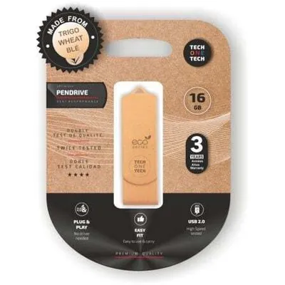 Image de Tech One Tech Ecotech 16GB USB 2.0 Flash Drive